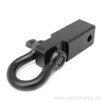 Black Coated 3/4'' Shackle Hitch Set